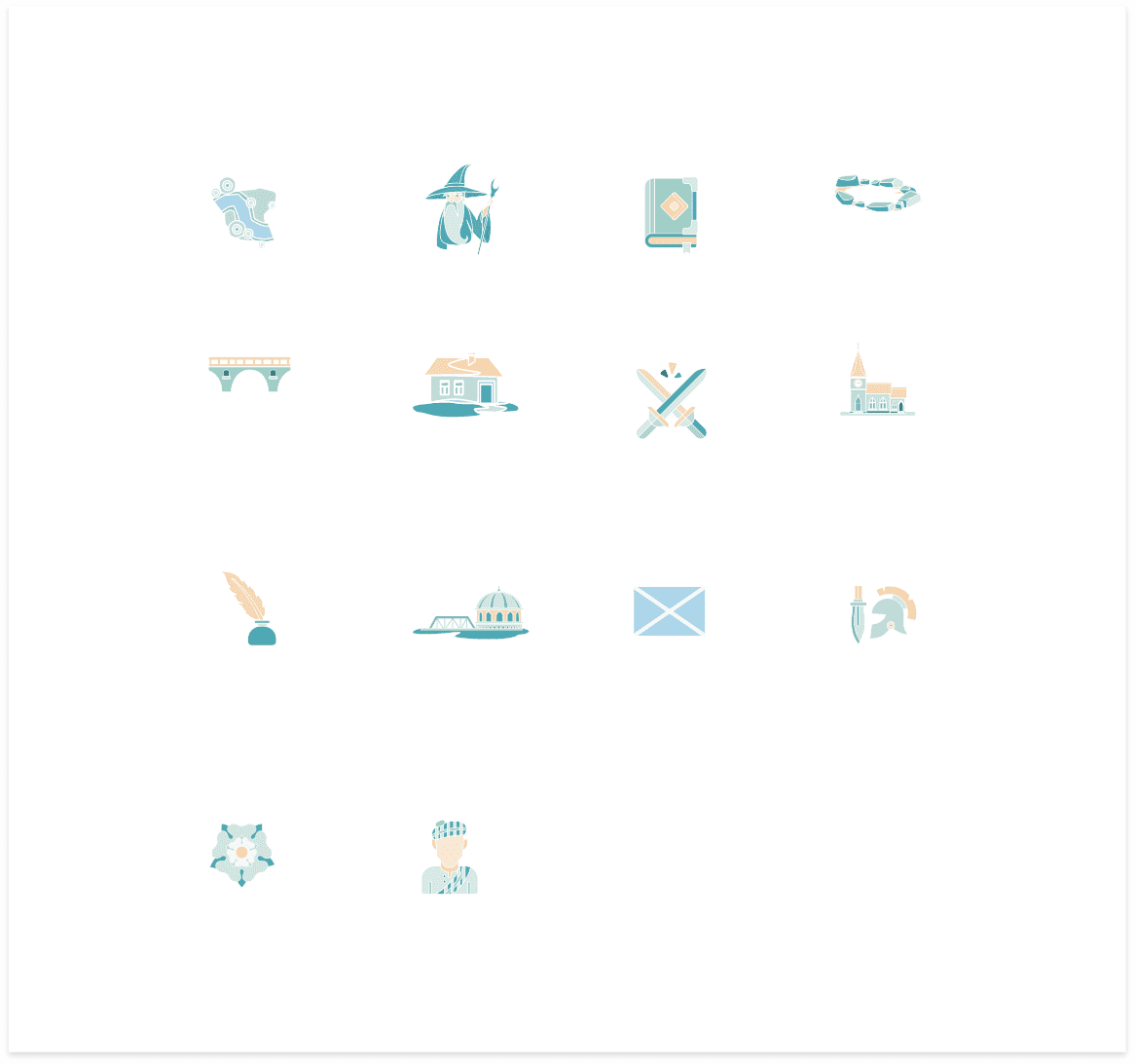 Tweedsmuir Icons